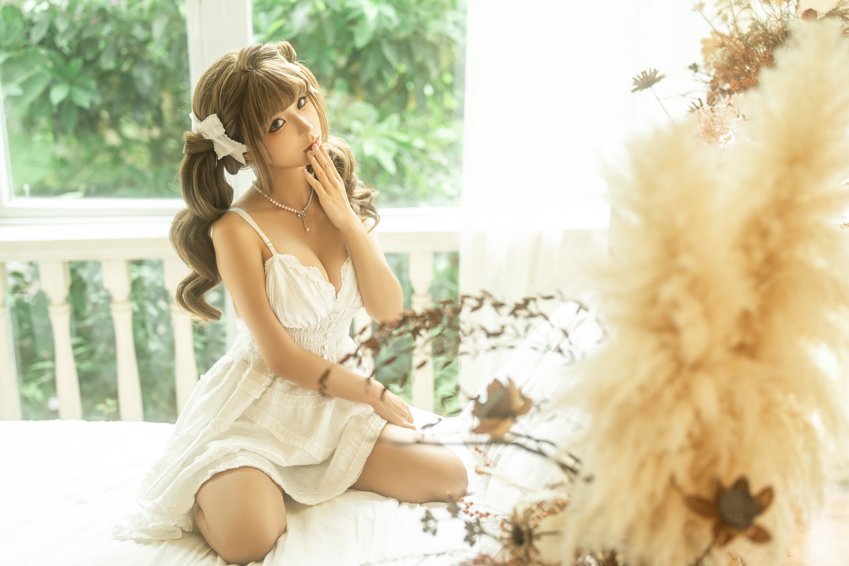 图片[1]-蠢沫沫 – NO.321 花床[36P]-XikXak